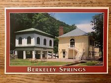 berkeley springs state park old roman bath house pennsylvania postcard picture