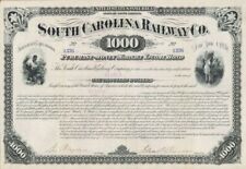 South Carolina Railway Co. - $1,000 Bond - Railroad Bonds picture