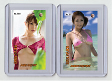 Minori Hatsune rare MH Book Match #'d x/3 Tobacco card no. 577 picture