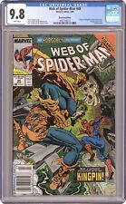 Web of Spider-Man #48 CGC 9.8 Newsstand 1989 4407744014 picture