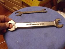 Vintage SAE, Chrome Vanadium Steel, Combination Open End Wrench, 3/4