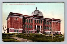 Auburn CA-California, Places County High School, Vintage Postcard picture