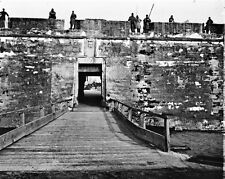 New 8x10 Civil War Photo: Sally Port of Fort Marion in Saint Augustine, Florida picture