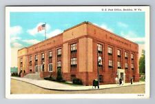 Beckley WV-West Virginia, U.S.Post Office, c1942 Vintage Souvenir Postcard picture