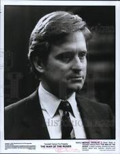 1989 Press Photo Michael Douglas in a scene from 