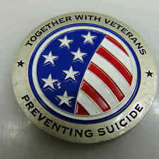 TOGETHER WITH VETERANS PREVENTING SUICIDE CHALLENGE COIN picture