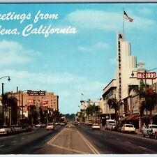 c1950s Pasadena, Cali. Colorado Blvd Rose Bowl Parade Mirro Krome Coca Cola A216 picture