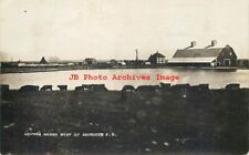 SD, Aberdeen, South Dakota, RPPC, Powers Ranch, Farming Scene, 1910 PM, Photo picture