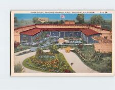 Postcard Inner Court Ramonas Marriage Place San Diego California USA picture