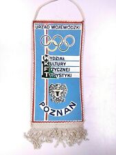 Vintage sports pennant. Poland. Poznan. 1970s 7 picture