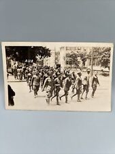 RPPC Postcard American Troops Returning From War  picture