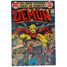 The Demon #1 DC Comic Book Vintage 1972 First Appearance Etrigan Jack Kirby picture