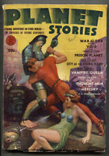 Planet Stories--Fall 1942--Vampire Queen--Rare Pulp Magazine picture