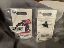 Disney Mickey Mouse Americana 4th of July 2024 Pin Mickey Holding A Flag LR-NIP picture