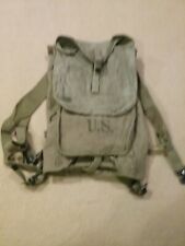 WW2 M1928 Combat Field Pack  1942 Date Good Condition W Meat Can Pouch picture