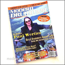 MODERN DRUMMER - Jan 1995 - PAUL WERTICO + Metal Drummers Round Table picture