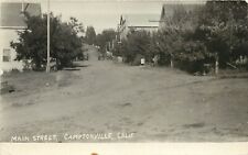 RPPC Postcard; Main Street Scene, Camptonville CA Yuba County Unposted picture
