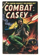COMBAT CASEY #19 VG  Atlas war  R.Q. Sale    Heath cover picture