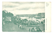 c.1905 Oxford Co. Fair General View Norway ME Postcard Wagon Horse Tent Exhibit picture