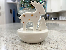 NEW • Lenox Collectibles - Starry Reindeer Tealight Holder (Retired) picture