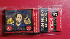 1930's Tom Moore Cigars Matchbook Match Cover picture