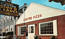 Centre Pizza 961 Worcester Rd. Gogas Family Framingham MA 70's Vintage Postcard picture