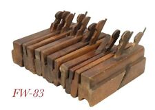 wood wooden MOLDING PLANE LOT hollow rounds H/R woodworking tools picture