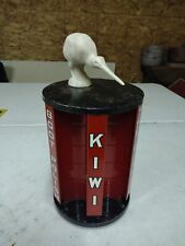 Vintage Kiwi The Quality Boot Polish Rotating Store Counter Advertising Display picture