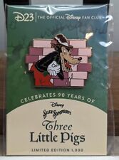 Disney D23 | Big Bad Wolf - Three Little Pigs 90th Anniversary Pin - LE 1,000 picture