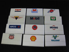 GAS STATION Name badge lot * EXXON MOBIL SINCLAIR UNION 76 SHELL VALERO ARCO+ picture