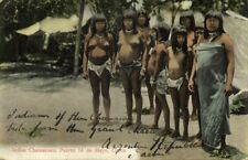 argentina, CHACO, Indias Chamacoco, Group Nude Indian Women (1907) Postcard picture