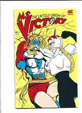 THE UNTOLD ORIGIN OF MS VICTORY #1 AC COMICS 1989 FN/VF COMBINE SHIP picture
