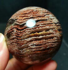 RARE Natural Polished Thousand Layer ghose phantom crystal Ball Healing WD1056 picture