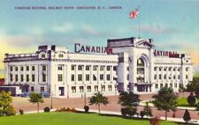 VANCOUVER, B.C. CANADA CANADIAN NATIONAL RAILWAY DEPOT picture