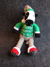 Chick fil A Plush Holiday Cow Doll Soft Toy Christmas 2022 Stuffed Animal picture