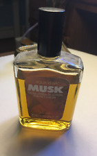 Vintage 1970's Aqua Velva MUSK Extra Strength Aftershave 4 FL OZ USED (80% FULL) picture