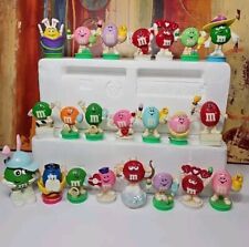 Lot of 20+ M&M's Easter Kisses Plastic Candy Toppers Figures VINTAGE picture