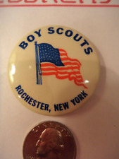 ***** ROCHESTER, NEW YORK BOY SCOUTS BUTTON picture