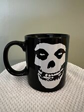 Mug Cup Official Misfits  2004 Cyclopian Music Skull Fiend Black Goth picture