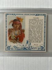 1954 T129 Red Man Indian Chiefs Caystanita #2 PSA Ex 5 picture