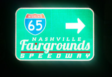 NASHVILLE FAIRGROUNDS SPEEDWAY, Tennesse route road sign 18