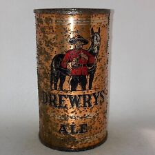 Drewry's Ale OI flat top beer can picture