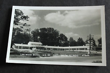 Salem IL-Illinois, Lakewood Motel Real Photo  Postcard Not Posted picture