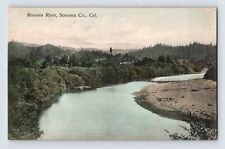 Postcard California Guerneville CA Russian River lan 1908 Posted Divided Back picture