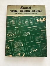 VINTAGE 1949 THE VISUAL GARDEN MANUAL HARD BACK BOOK 10th PRINTING picture