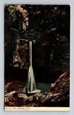 Mount Shasta CA-California, Waterfalls, Antique, Vintage c1909 Postcard picture