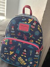 loungefly disney neon Character backpack 2024 picture