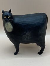 Dotty Chase Collectible Fat Black Cat Figurine 2007 picture