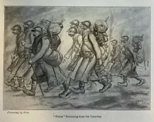 1917 French War Artists Drawings in World War I illustrated picture