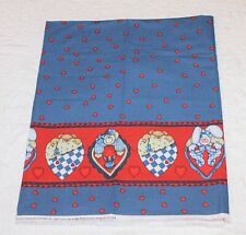 VINTAGE #3675 HEARTS AND WHISKERS BORDER BY DAISY KINGDOM 2 Yds. x44 USA 1998 picture